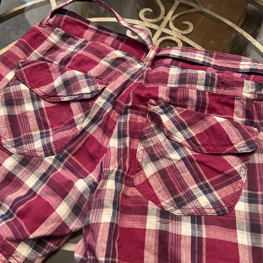 WOMEN’S PLAID SHORTS - Picture 7 of 7